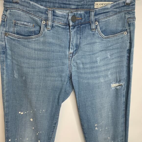 BlankNYC Light Wash Skinny Classique Jeans Sz 26 - Picture 4 of 11